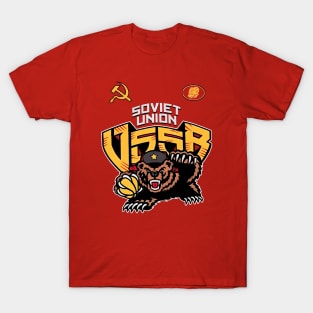 SOVIET UNION BASKETBALL TEAM T-Shirt